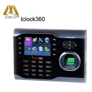 China Hot Sale 8000 Fingerprint Users Iclock360 Biometric Tcp/Ip Reader Time Clock Fingerprint Time Attendance on sale