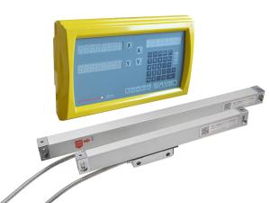 China Yellow Shell LCD Milling Machine 2 Axis Digital Readout Unit wholesale