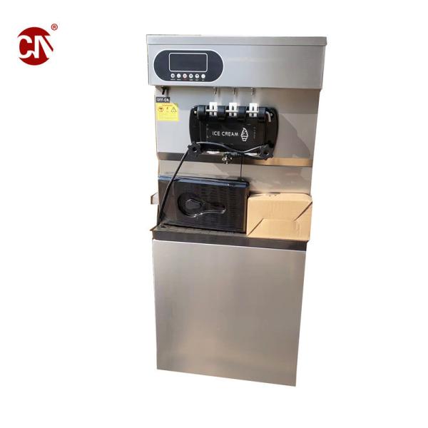 Quality Commercial Floor Type Soft Serve Ice Cream Machine with Customized Multi Flavor Option for sale