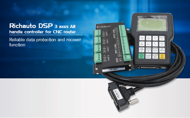 Cnc Router Controller Richauto DSP Controller For 3 Axis CNC Router A11E