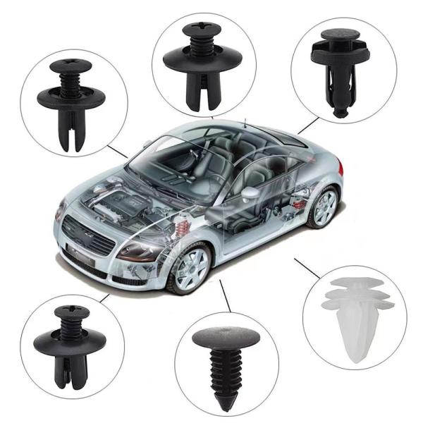 D764 Nylon Plastic Auto Door Trim Panel Clips Retainer Fasteners