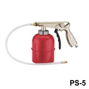 China Air Dust Proofing And Undercoating Gun Chrome Plated Color 600ml Aluminum Cup With DIsposable Hose wholesale