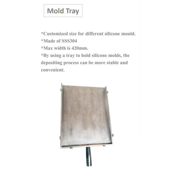 PLC Candy Making Machine SSS304 Chocolate Gummy Depositor Machine