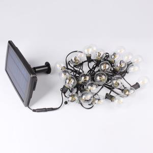 China Solar string lights outdoor g40 string lights 25ft-25 bulbs string lights outdoor led on sale