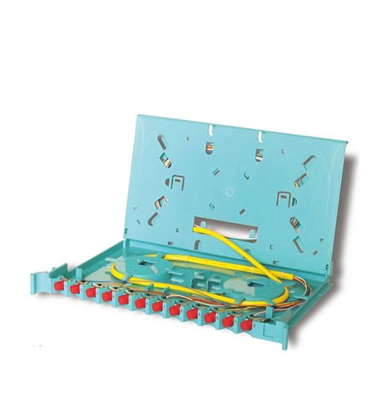 Quality Sliding Type 48 Port ODF Optical Distribution Frame Rack Mount 2U SC FTTH for sale