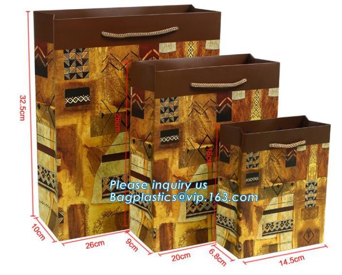 Custom paper bag with handle coated white paper bag printing pattern flower carrier bag,Flower carrier paper bags with d