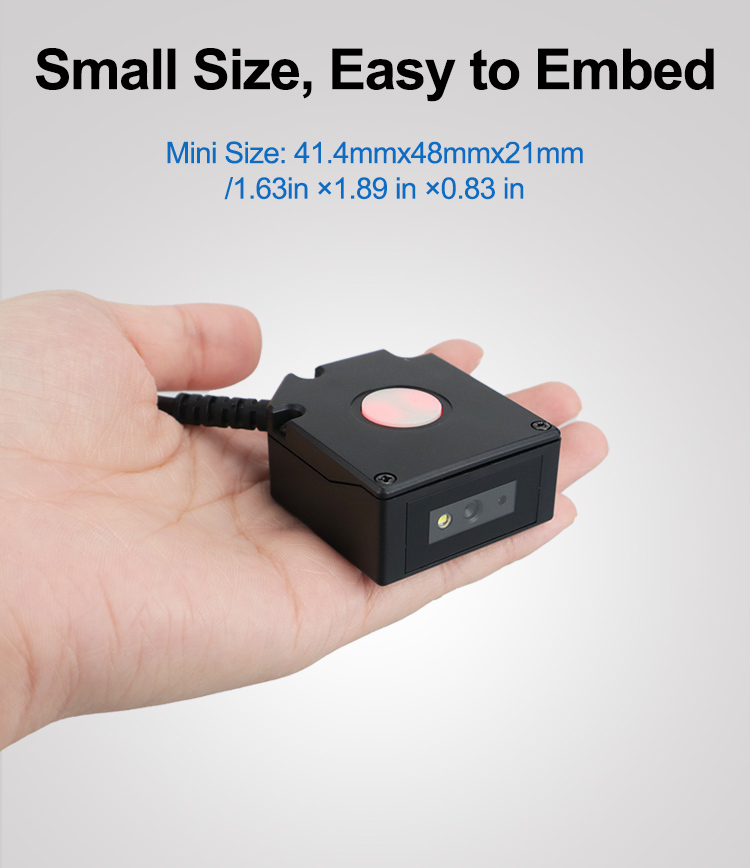High Quality OEM 1D 2D Qr Reader TF530 High Performance Bar Code Modules Barcode Scanner Module CMOS for Kiosk Machine