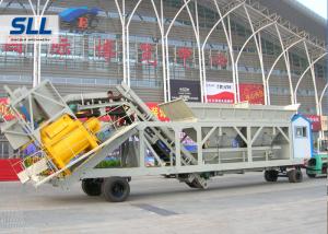 High Automation Mobile Concrete Batching Plant Aggregate Batching Plant High Capacity