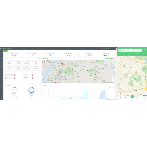Quality OCPP APP EV Charging Platform CE EV Charging Station Management Software for sale