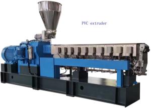 China Rubber Block Tractor Color Masterbatch Extruder PID Control PVC Extrusion Line Extrusion Granulator wholesale