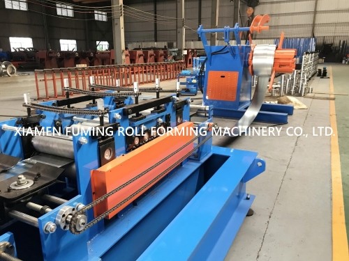 Automatic Storage Rack Roll Forming Machine 18.5KW Custom Roll Former