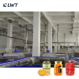 Professional Canned Food Tunnel Pasteurizer Spray Sterilization Machine