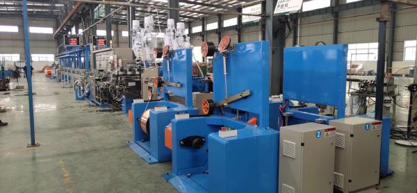 Quality Compact Structure Wire Extruder Machine For Drawing BV Building Wire for sale