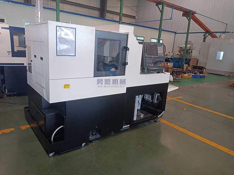 SM205 Swiss Type Automatic Cnc Horizontal Lathe Machine White