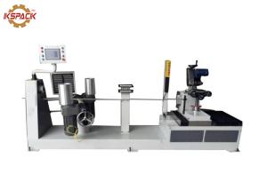 100mm Automatic Paper Tube Making Machine With PLC Touch Screen KSJG Model
