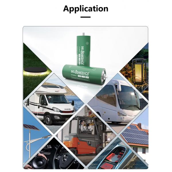 Fast Charging Deligreen Yinlong 2.3V 2.4V LTO 66160 60165 40ah Battery