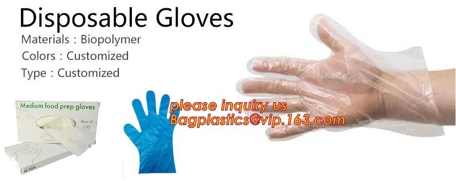 Biodegradable PE gloves Medical PE gloves disposable PE glove,Eco Friendly Disposable Transparent Home Use Pe Gloves