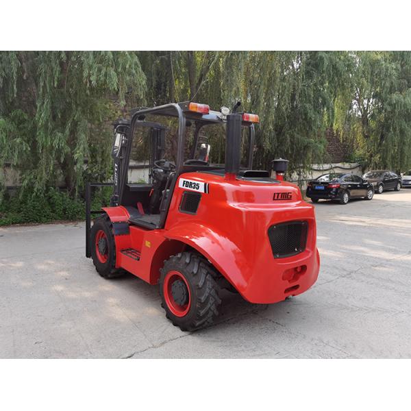 LTMG all terrain forklift truck 3.5ton forklift 2WD 4WD diesel powered forklift rough terrain forklift