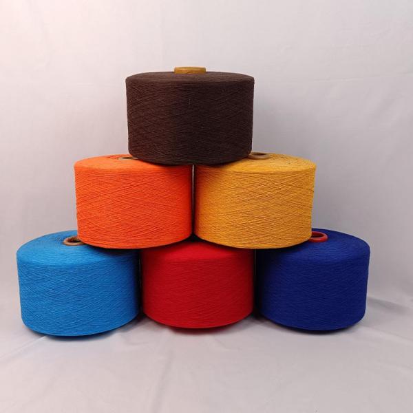 Ne12/1 20/1 Optical White Cotton / Polyester Blended Yarn For Making Towel