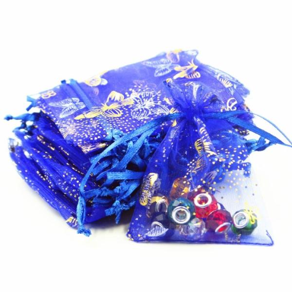 Christmas Promotional Drawstring Bag Personalized Organza Drawstring Pouches