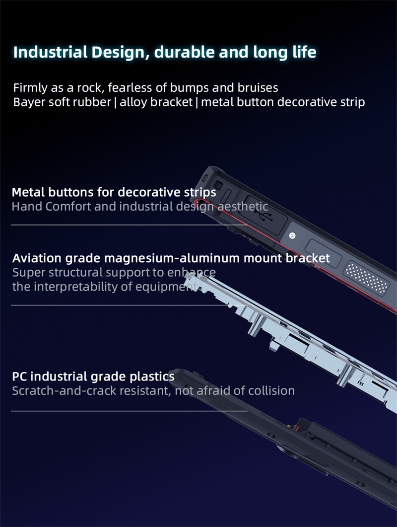 IP68 Explosion Proof Mobile Phone Android Smartphone DMR RTK Optional