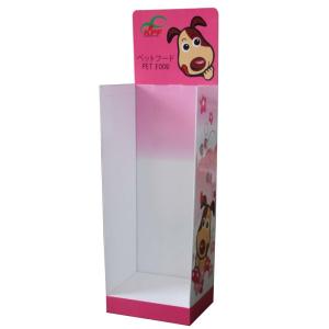 Fancy Retail Shipper Display , Carton Patterned Presentation Cardboard Display