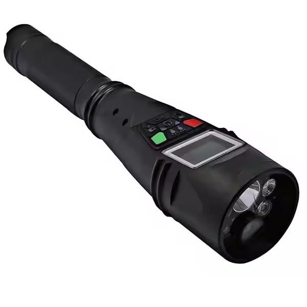Quality GPS Rechargeable Video Recorder Torch Light , LED Camera Flashlight For Railway Station for sale