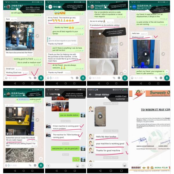 Plastic Cans Injection Stretch Blow Molding Machine / PET Bottle Making Machinery