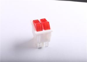 China Waterproof Push Button Rocker Switch , Double Pole Illuminated Rocker Switch wholesale