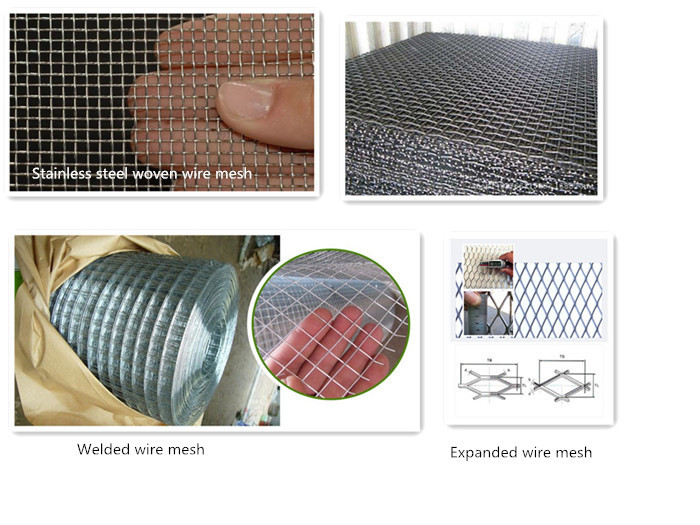 200 Mesh Screen Square 316SS Mesh Firm Structure SS Woven Wire Mesh