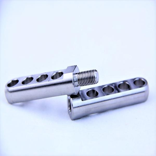 Quality High Strength Medical Device Parts 5 Axis Cnc Machining Titanium Components for sale