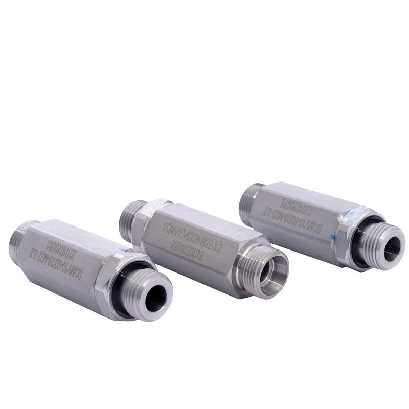 Single Way Hydraulic Flow Valve Steel / Iron One Way Throttle Valve