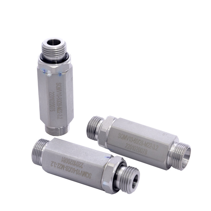 Single Way Hydraulic Flow Valve Steel / Iron One Way Throttle Valve