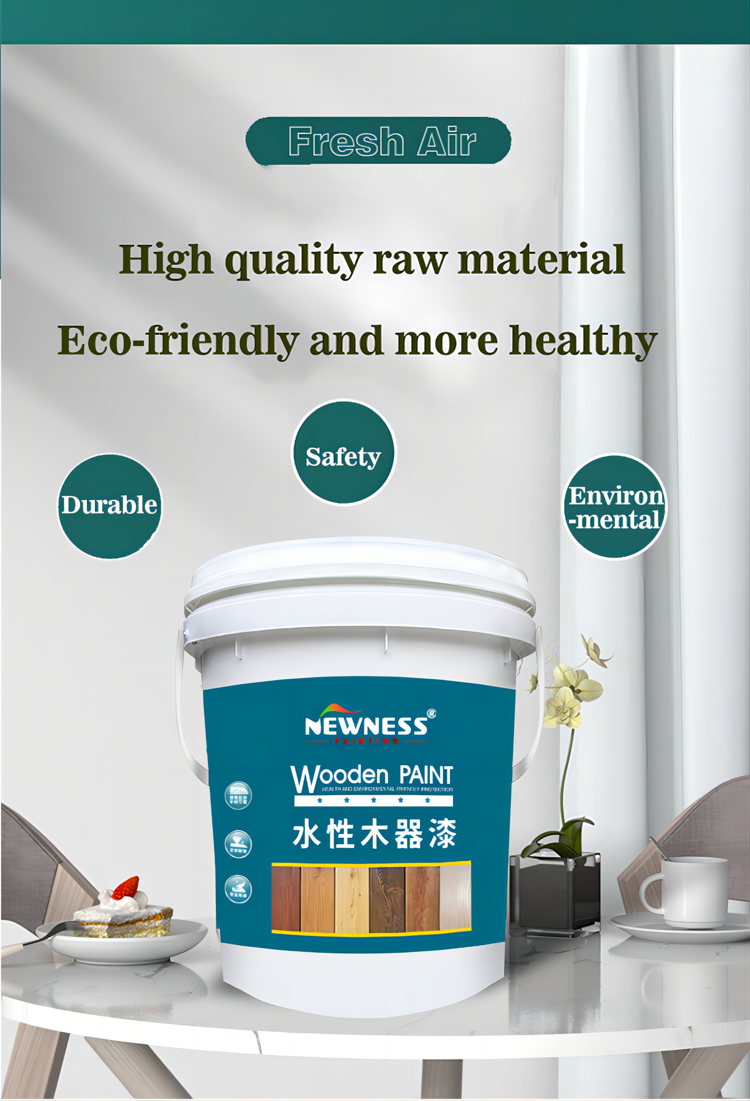 20KG/BUCKET NEWNESS Invisible Uv transparent Protection Spray Paint for CAS No. 25035-69-2