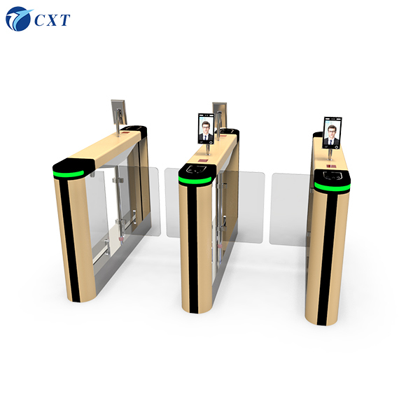 300 People/Min Speed Gate Access Control 220V TCP/IP Communication Interface t12