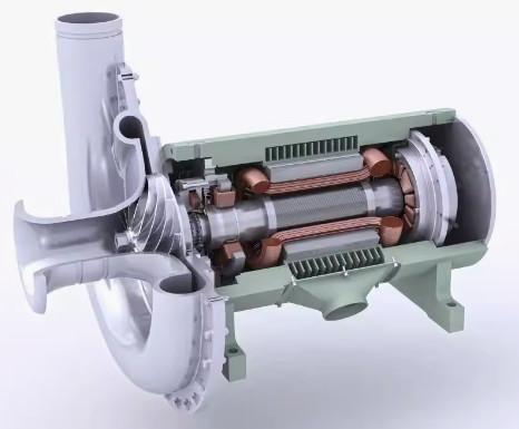 Quality Magnetic Levitation Bearings No Mechanical Contact Increased Reliability And Efficiency for sale