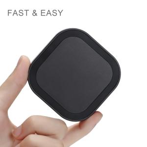 China Newest 10W fast ABS martial wireless charging pad Qi magnetic wireless charger on sale