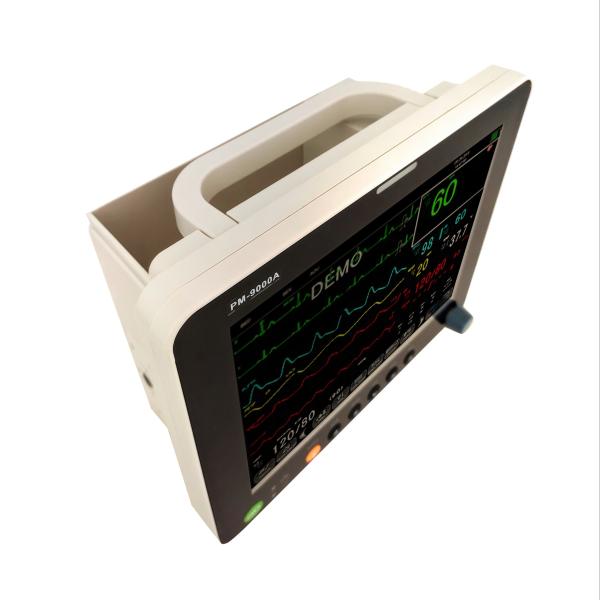 Hospital Multi Parameter Touch Screen Patient Monitor Portable 12 Inch