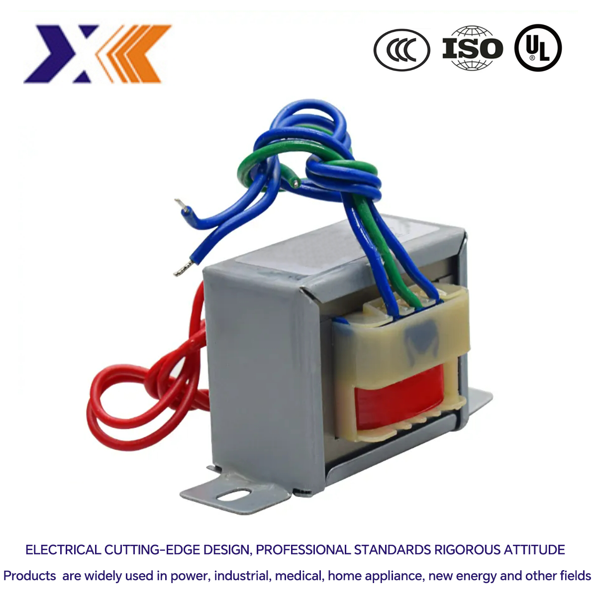 Copper Wire Windings Ei Transformer for Multi-Functional Energy Meter at Low Voltage