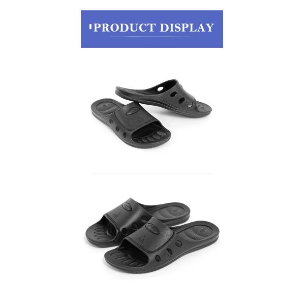 Unisex Non Slip SPU Material Work Cleanroom Antistatic Esd Slippers
