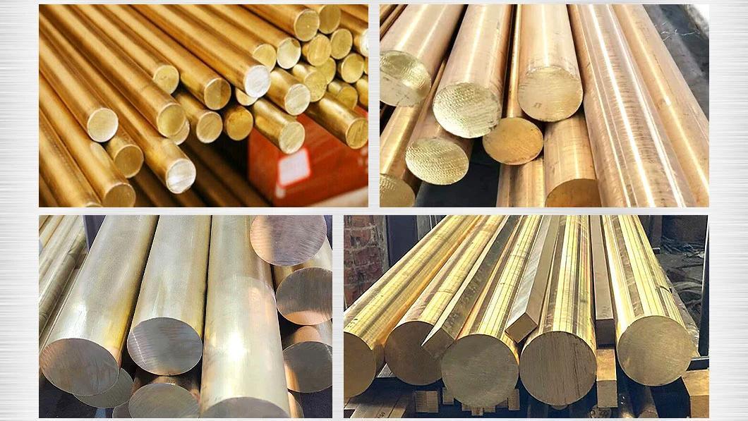 Customized Design Round Rod 10mm Brass Processing Electrolytic Brass Flat Bar