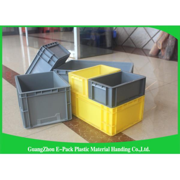 Heavy Duty Plastic Euro Stacking Containers Food Grade For Fruit And Vegetable