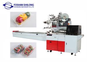 China Tomota Cucumber Vegetable Packing Machine With Automatical Tray wholesale