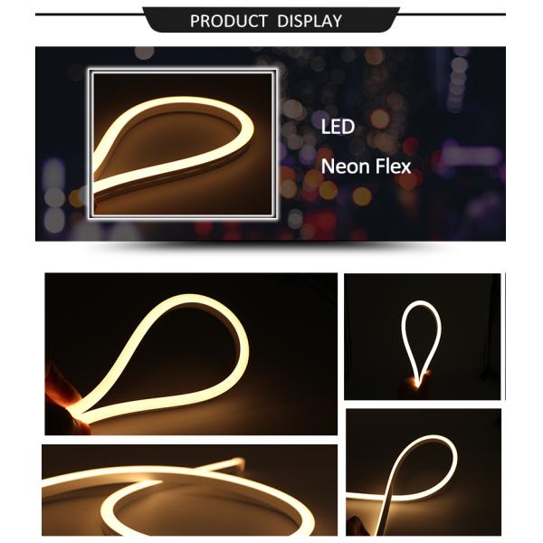 DC24V 12VFlexible LED Strip Lights Silicone Material For Residential