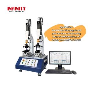 China Easy Operation Dual Station Charger Insertion And Extraction Force Testing Machine wholesale