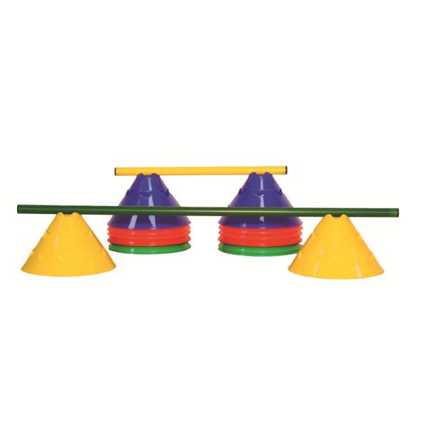 Customized Size Football Training Products Agility Soccer Cones and Holder for Drills