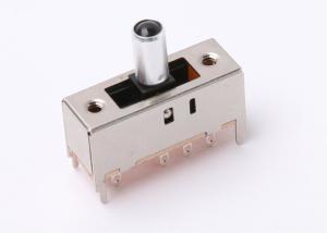 China 2 Pole 3 Position SPDT Slide Switch DIP PCB Soldering Type SS23H28 wholesale