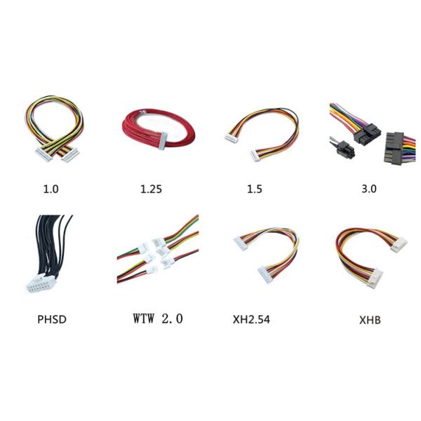 AWG28# Custom Wiring Harnesses , Jst GH 1.25mm Pitch Wire Cable Assembly