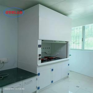 China Integrated Structure Laboratory Fume Cupboard With Wet Scrubber 60dB Customized wholesale