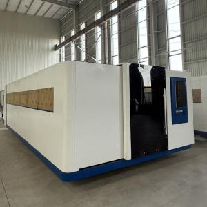 Dual Drive Rack Pinion Transmission System Exchange Table Laser Cutting Machine With BOCHU Control System